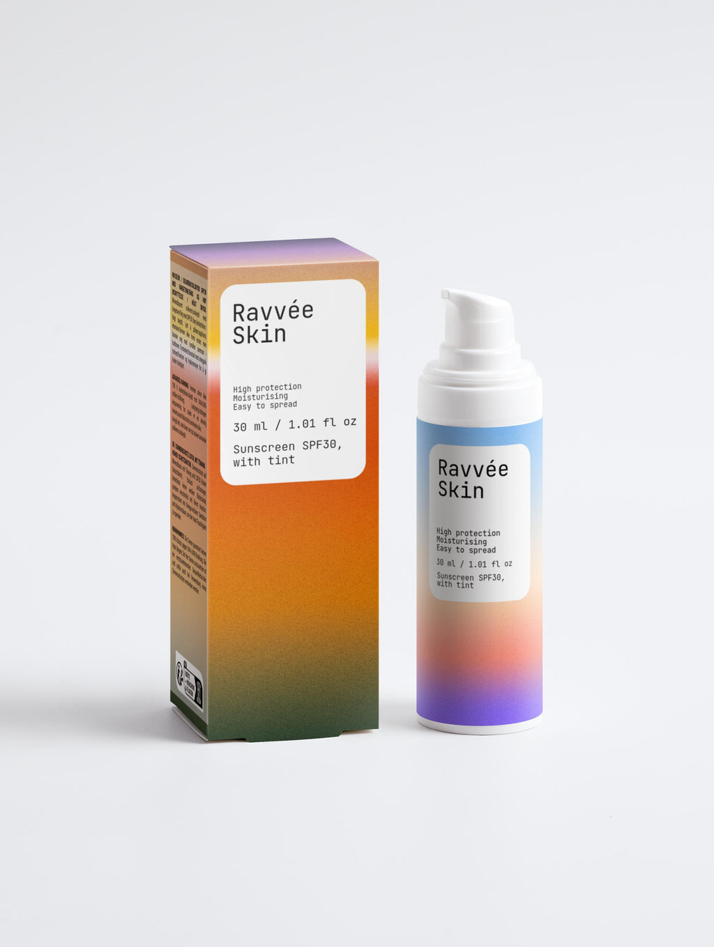 Sunscreen SPF30, with tint