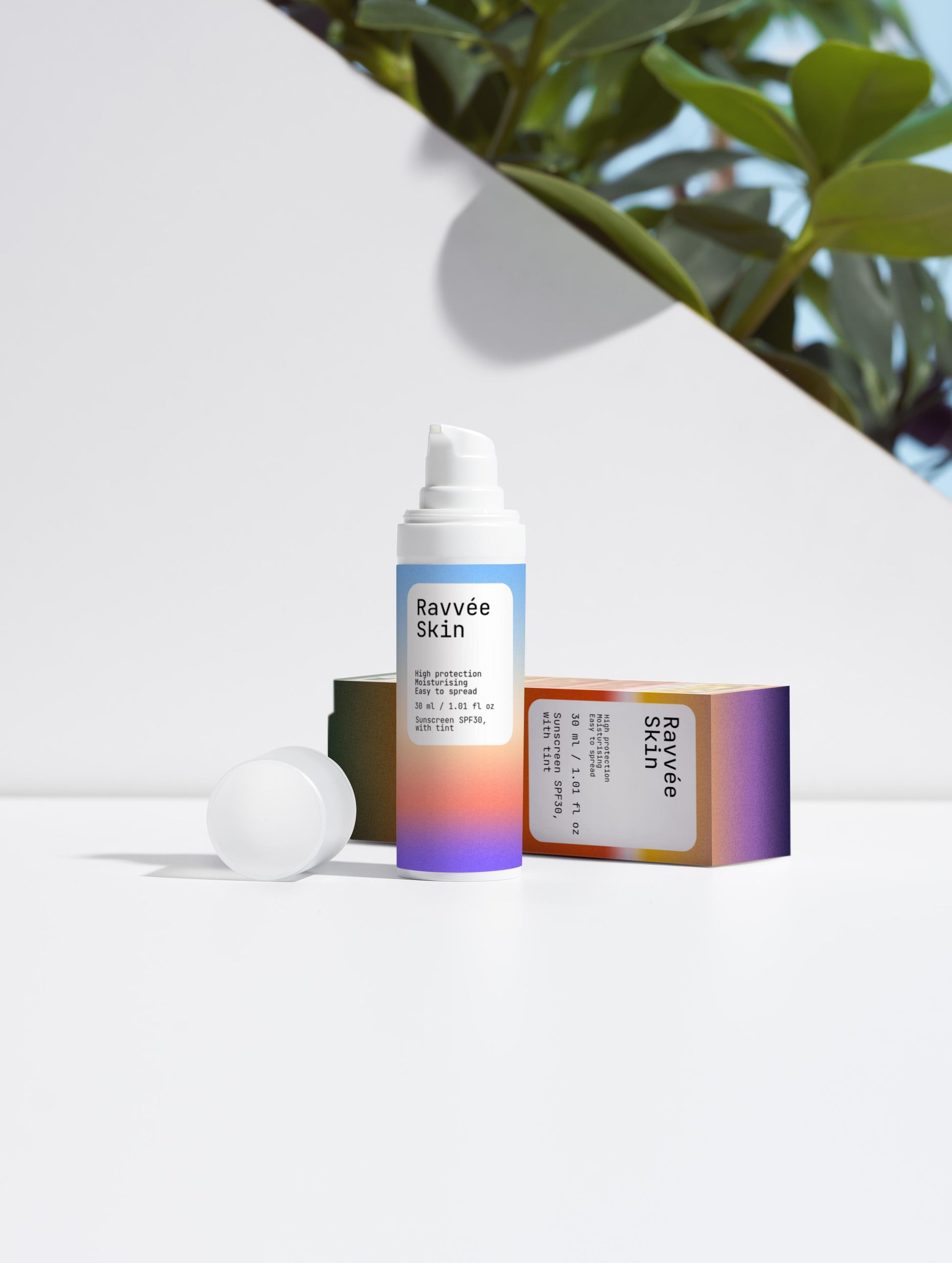 Sunscreen SPF30, with tint