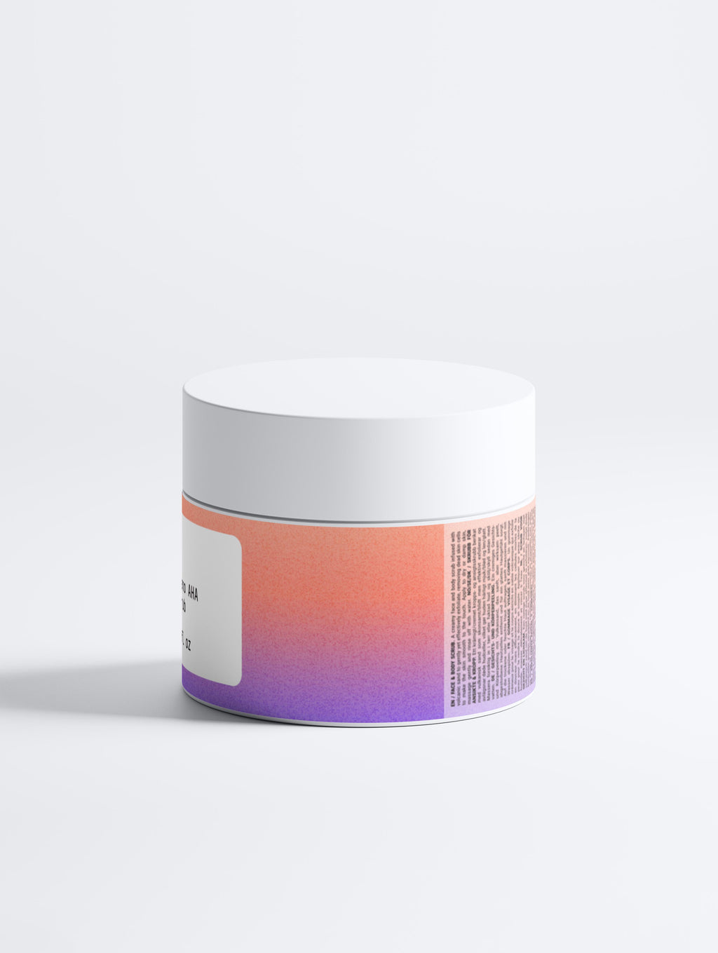 Icelandic Volcano AHA Face & Body Scrub