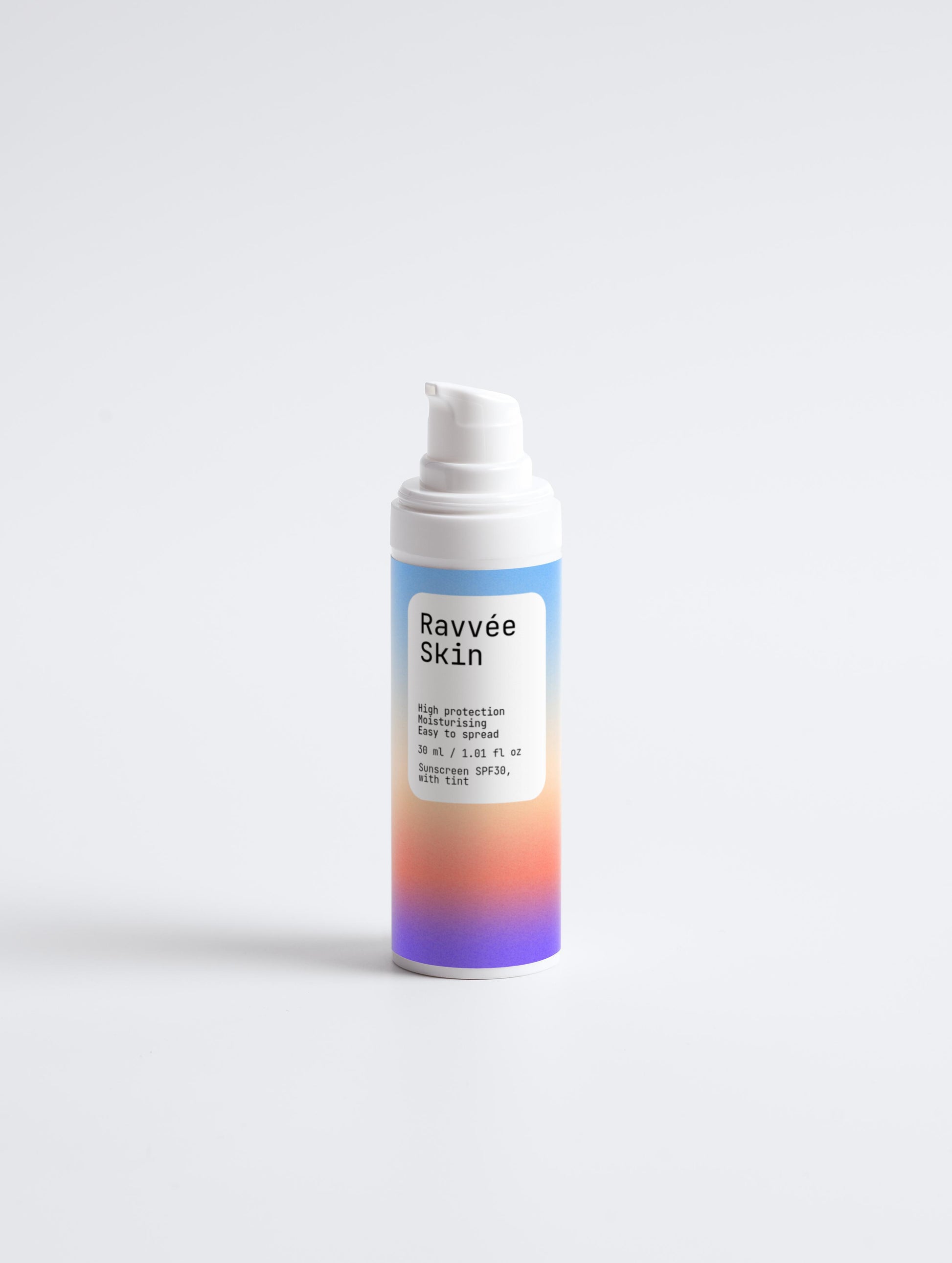 Sunscreen SPF30, with tint