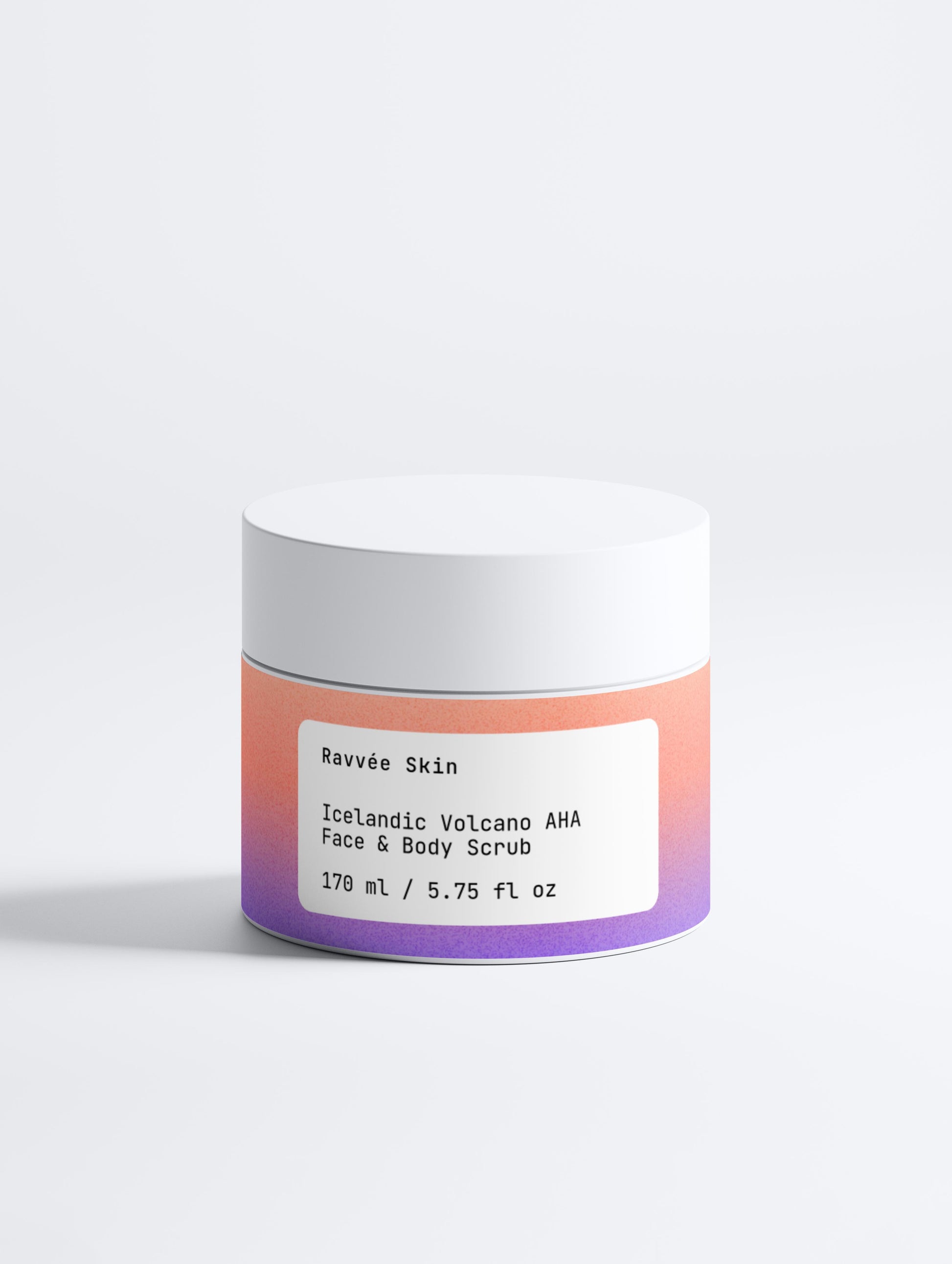 Icelandic Volcano AHA Face & Body Scrub