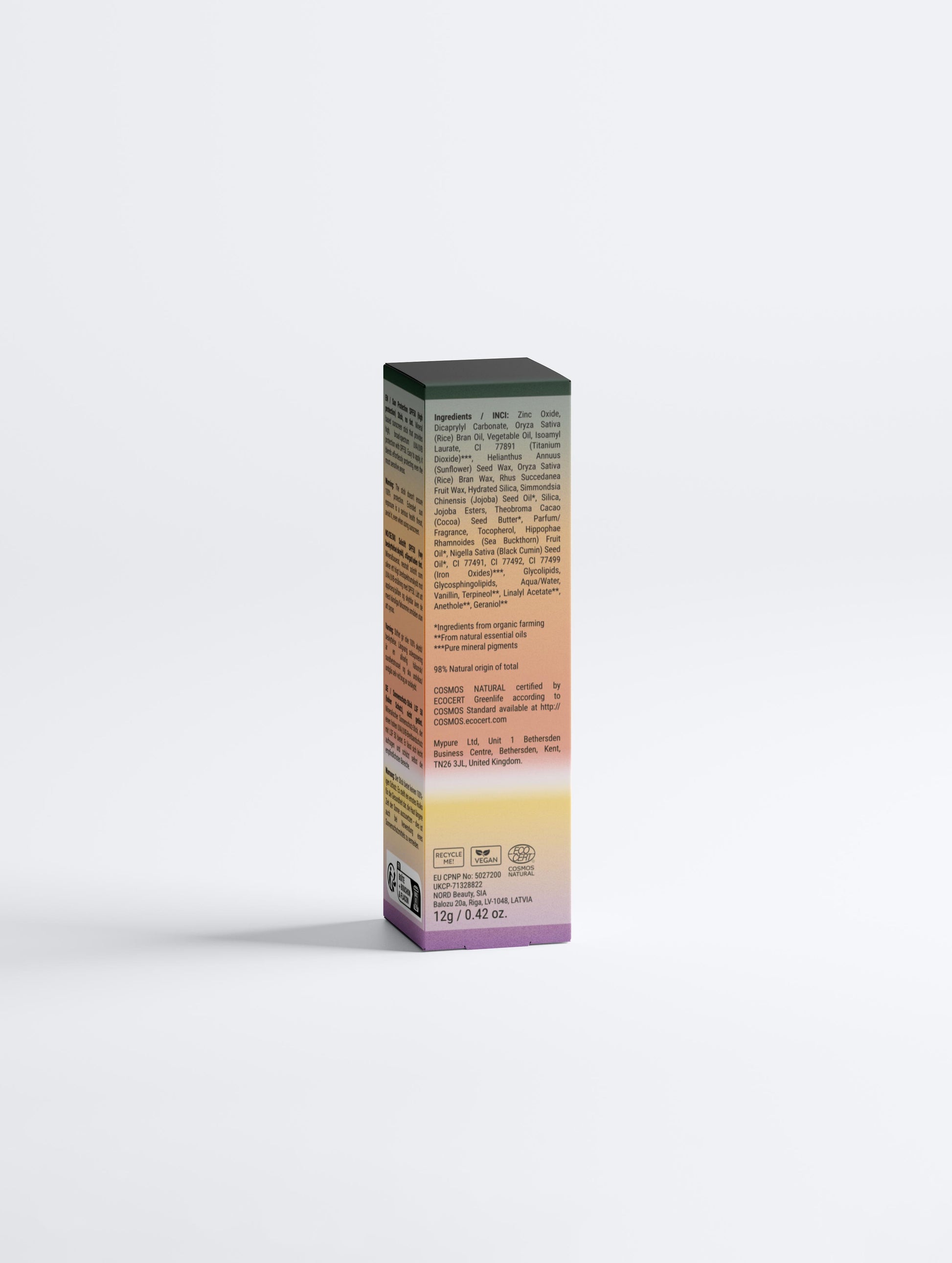 Sun Protection SPF50 Stick, no tint